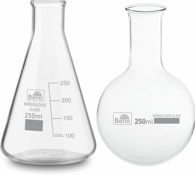 Bello Erlenmeyer Flask(500 ml, Pack of 2)