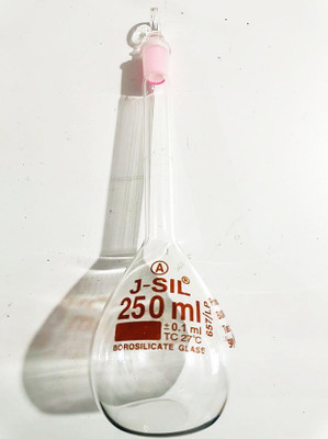 J-SIL Volumetric Flask(250 ml, Pack of 1 VOLUMETRIC FLASK)
