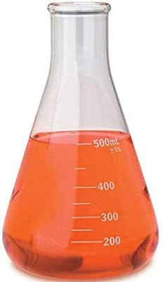 Droplet Erlenmeyer Flask(500 ml, Pack of 2)