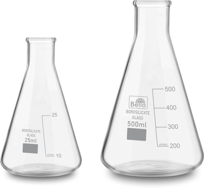 Bello Erlenmeyer Flask(500 ml, Pack of 2)