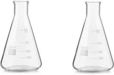 VVS Erlenmeyer Flask(500 ml, Pack of 2)