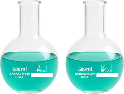 OCTA Boiling Flask(500 ml, Pack of 2)