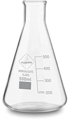 Pushpa Erlenmeyer Flask(500 ml, Pack of 1)