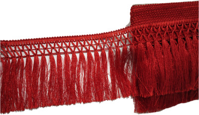 MARUTI KRUPA ENTERPRISE MAKE RED KING TASSEL 4.5 METER BIG SIZE Lace Reel(Pack of 1)