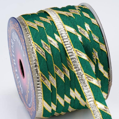 MARUTI KRUPA ENTERPRISE NEW GREEN JAIPURI 9 METER LACE BORDER Lace Reel(Pack of 1)