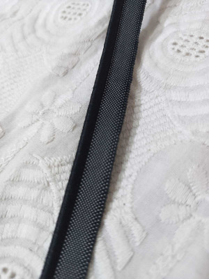 Swag Enterprises 1 BLK-PIPING-16MTR Lace Reel(Pack of 1)