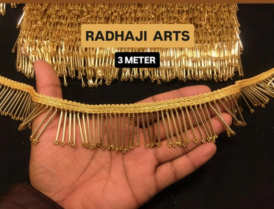 radhaji arts Gold_sali Lace Reel(Pack of 1)