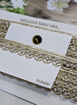 radhaji arts 47_9MTR Lace Reel(Pack of 1)