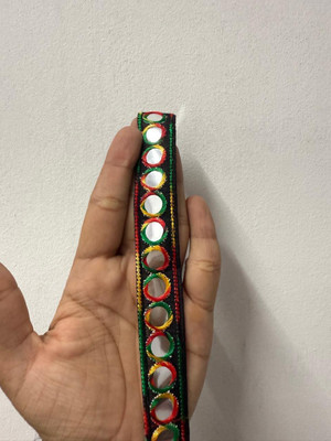 yagnikenterprise Multicolor Mirror Lace Lace Reel(Pack of 1)