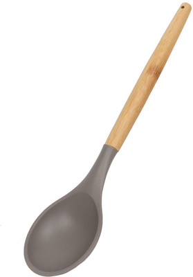 Fasam Silicone, Wooden Ladle(Pack of 1)