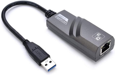 Multybyte USB 3.0 to RJ45 Gigabit Ethernet Network Adapter Wired USB Lan Adapter compatible with Linux, Mac, Windows(1000 Mbps)