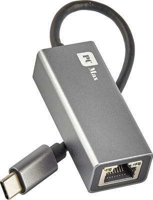 pcmax USB-C to Ethernet Adapter, USB Thunderbolt 3/Type-C to RJ45 Gigabit LAN Adapter Lan Adapter(1000 Mbps)