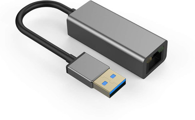OG X NEXA WITH DEVICE USB 3.0 to Gigabit Ethernet Adapter Ultra Fast 100 Mbps LAN Network for Windows Wired Ethernet Lan Adapter compatible with Windows, Mac, Linux, Ubuntu(100 Mbps)