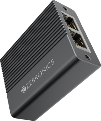 ZEBRONICS Zeb - RJ21 Wired Ethernet Lan Adapter compatible with Windows(1000 Mbps)