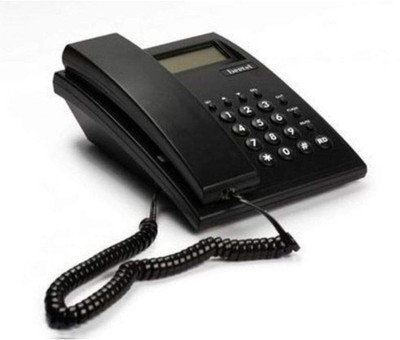 Beetel M51 Corded Landline Phone with Answering Machine(Black)
