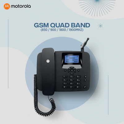 MOTOROLA 200L Corded Landline Phone(Black)