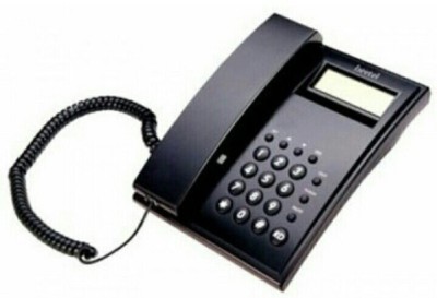 Beetel c 51 callerid Corded Landline Phone with Answering Machine(Black)