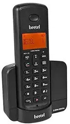 Beetel X90 Cordless Landline Phone with Answering Machine(Black, White)