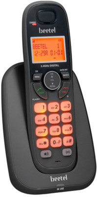 Beetel X70 CORDLESS LANDLINE PHONE. Cordless Landline Phone with Answering Machine(Multicolor)