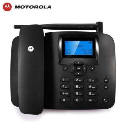 MOTOROLA FW 200L Corded & Cordless Landline Phone(Black)