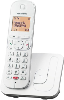Panasonic Digital KX-TGC250 Cordless Phone - White Cordless Landline Phone(White)