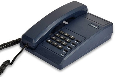 TCKOM INFOCOM TCK- B C11 Corded Landline Phone with Answering Machine(Black)