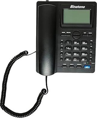Binatone 800N Corded Landline Phone (Black) Corded Landline Phone with Answering Machine(Black)