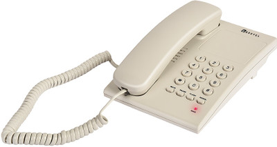 Beetel G10 Newly Launched, Corded Landline, Ringer LED Indication, Desk&Wall Mountable, Corded Landline Phone(Warm Grey)
