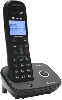 Beetel X92 Cordless Landline Phone(Black)
