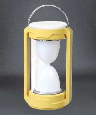 Clairbell Yellow Plastic Table Lantern(20 cm X 10 cm, Pack of 1)