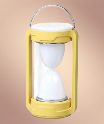 Clairbell Yellow Plastic Table Lantern(20 cm X 10 cm, Pack of 1)