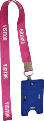 Dey 's stationery store Silk Lanyard, ID Badge Holder(Pack of 1)