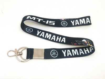 Key Era Yamaha Mt15 Id Card Holder Lanyard(Black)