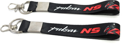 Key Era Pulsar NS Fabric 2 Pc Keychain Mini Lanyard(Multicolour)