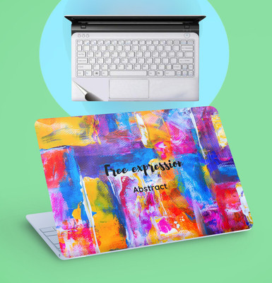 SDM 2IN1 SET OF BACK LAPTOP LAMINATION, PALMREST SKIN 14-16INCH-405 Combo Set(Multicolor)