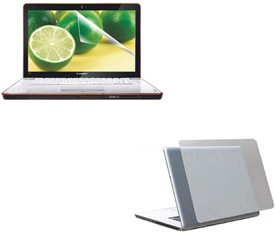 SDM 2IN1 COMBO TRANSPARENT SKIN& SCREEN GAURD 15.6INCH007 Combo Set(Multicolor)