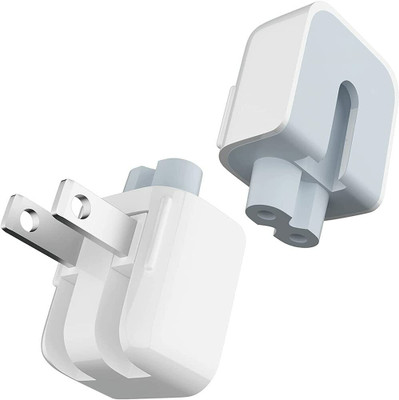 Tobo Mac AC Wall Adapter Plug Duckhead US Wall Charger US Standard Duck Head TD-889P Combo Set(White)