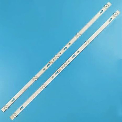 V A Antiques 2 Pcs x 5 Lamps LED TV Backlight Array Strips Set for 32 inch MI LED TV, Combo Set(White)