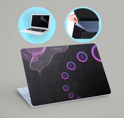 SDM 3in1 Combo 15.6 Inch 3m Laptop Skin, Screen Guard, Key Protector Combo790 Combo Set(Multicolor)