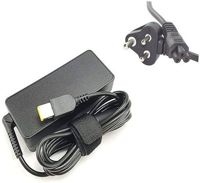 Regatech Leno ThkPad Yog 11e - 20V 2.25A 45W Square Shape Pin Yellow Tip Charger 45 W Adapter(Power Cord Included)