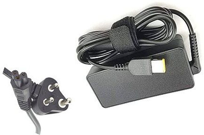 Regatech Leno ThkPad Helix 116 I5-3427U - 20V 3.25A Square Shape Pin Yellow Tip Charger 65 W Adapter(Power Cord Included)