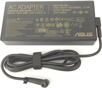 ASUS N46, N46JV, N53 N71JQ, N71JV, N71VN N73, N73JQ N750 20V/6A (120W) 5.5*2.5 PIN 120 W Adapter(Power Cord Included)