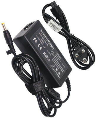 Laplogix 65W 18.5V 3.5A Yellow Pin 4.8X1.7MM Charger For HP Compaq 610 65 W Adapter(Power Cord Included)