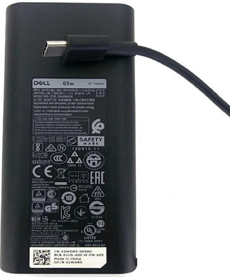 DELL ADAPTER CHARGER FOR XPS 9300 C-TYPE Adapter 65 W Adapter(Power Cord Included)