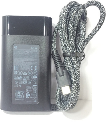 HP 20V-3.25A 65W C TYPE Laptop Adapter Charger for Chromebook x360 14 series 65 W Adapter(Power Cord Included)