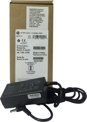 HP 640 G5 65w blue pin adapter Pavilion 15 14 17 ProBook 640 G2 650 450 4.5*3.0 pin 65 W Adapter(Power Cord Included)