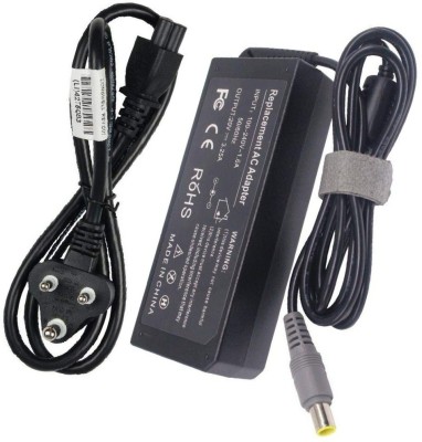 Laplogix 65W 20V 3.25A Big Pin 7.9X5.5MM Charger For Lenovo ThinkPad R60 65 W Adapter(Power Cord Included)