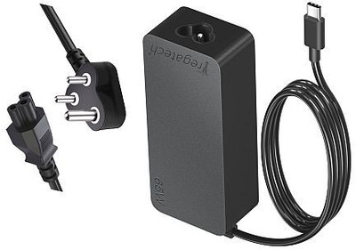 Regatech 65W USB Type-C Charger For Leno ThinkPad P52s (20LB) 65 W Adapter(Power Cord Included)