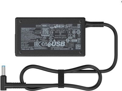 S-voice sparrow voice Laptop Charger for HP x360 14 15 17 Envy 13 15 X360 Elitebook 840 G5,19.5V/3.33A 65 W Adapter(Power Cord Included)
