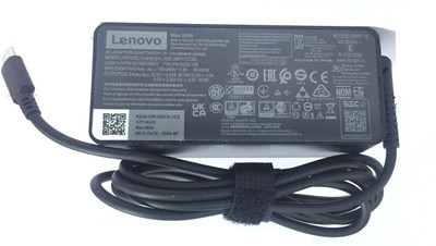 Lenovo 65W USB Type-C Adapter For ThinkPad T480 (20L5) ThinkPad T480s (20L7) 65 W Adapter(Power Cord Included)